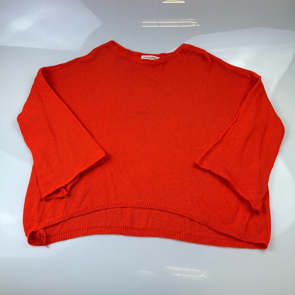 Alexandre Laurent Paris Orange Sweater N243-10